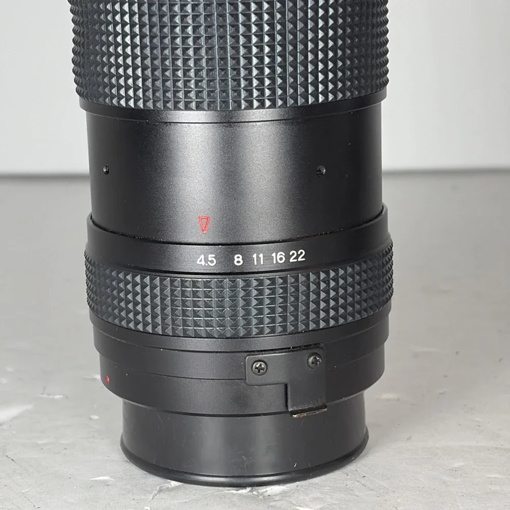 Fortron Auto Zoom 85-210mm F/4.5 MC Mount Lens + Accessories